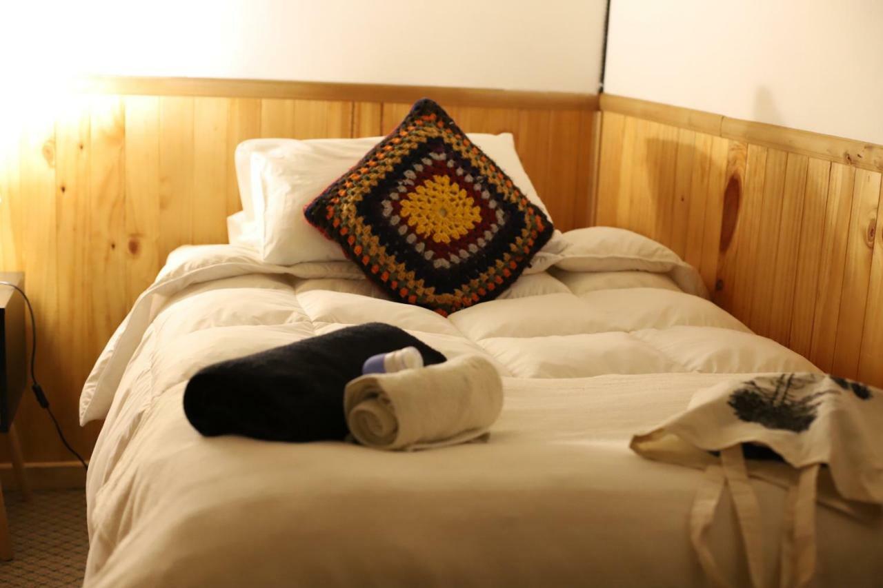 Profe Nelson Hostel Puerto Cisnes Bagian luar foto